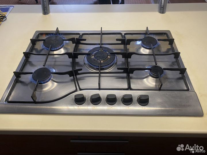 Варочная панель Аристон на 5 конфорок