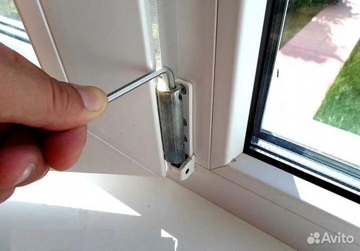 Ремонт и регулировка пластиковых окон и дверей