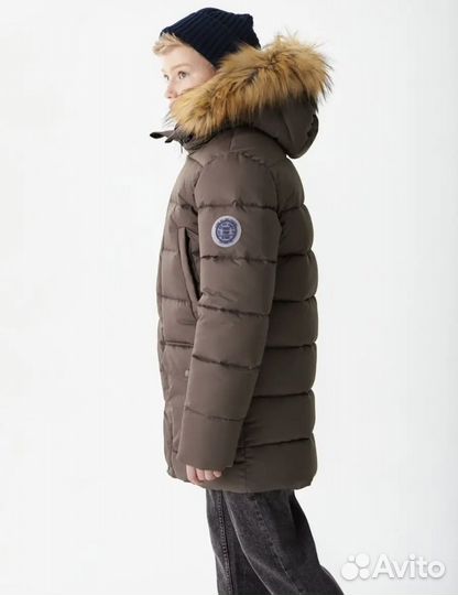 Парка зимняя с мехом