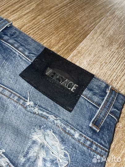 Джинсы versace свагерские оригинал