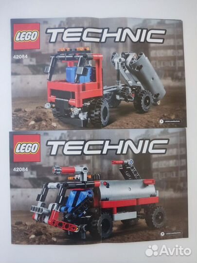 Lego Technic 42084 самосвал