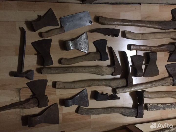 Косы, топоры, тесла, серпы СССР сталь-супер