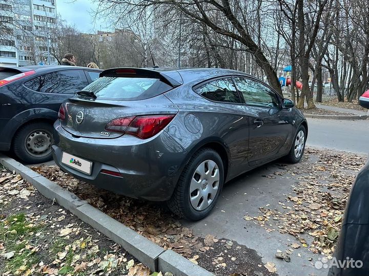 Opel Astra GTC 1.4 AT, 2012, 100 000 км