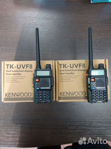 Рация 2 шт Kenwood TK-UVF8 новые