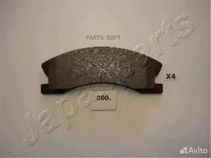 Japanparts PA090AF Комплект тормозных колодок, дис