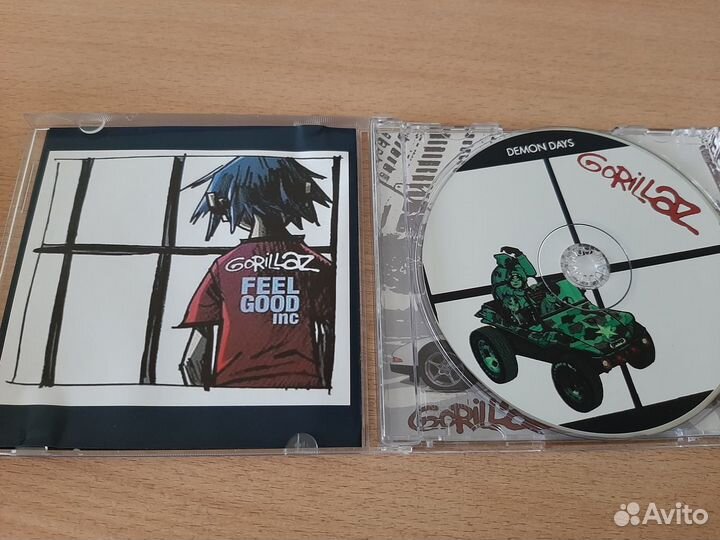 Gorillaz cd диск музыка