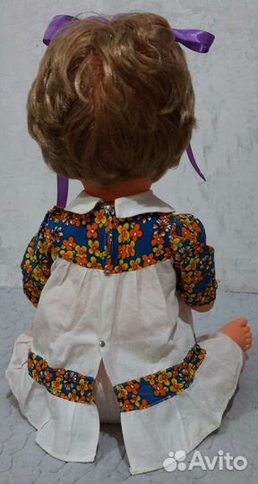 Огромный Пупс ретро кукла винтаж СССР гдр