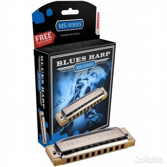 Hohner Blues Harp MS A-major M533106X губная гармо