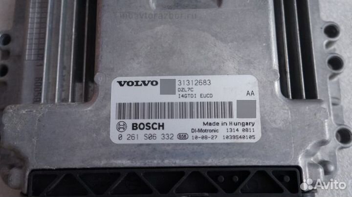 Блок управления двигателем 31312683 Volvo XC 60