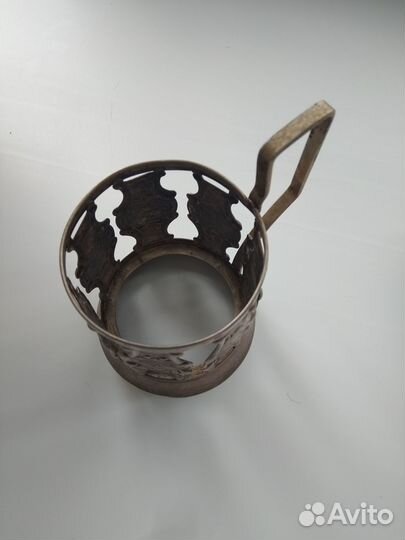 Подстаканник СССР мельхиор