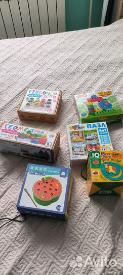 Развивающие деревянные игрушки