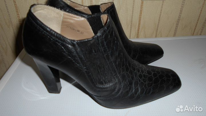 Ботильоны на высоком каблуке (демисезонная обувь)