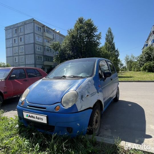 Daewoo Matiz 0.8 МТ, 2002, 170 000 км