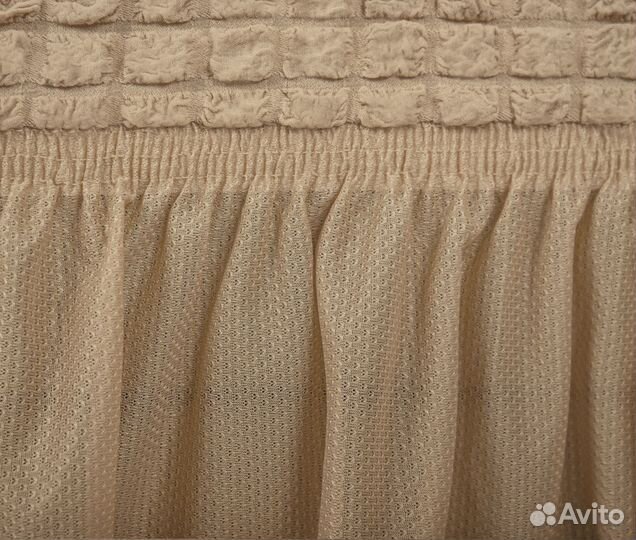 Чехол на стул со спинкой 4 шт набор, цвет Какао