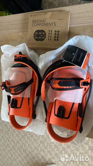 Крепления Для Сноуборда Union Force Orange