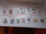 Колекционные марки из разных стран