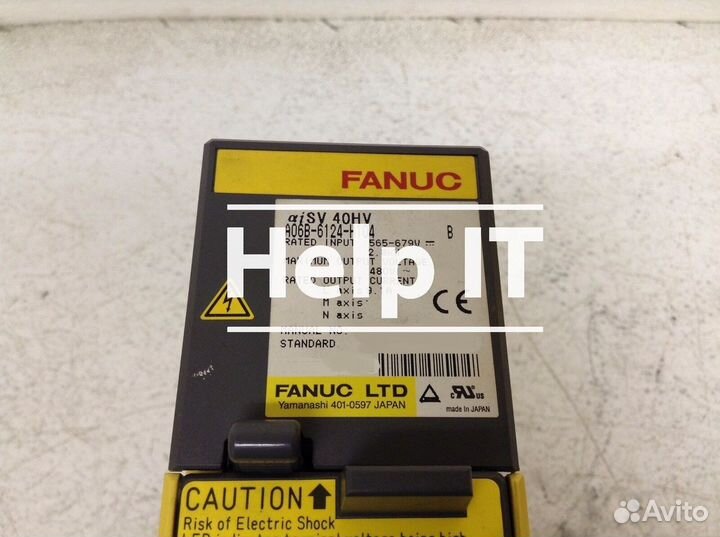 Сервопривод fanuc A06B-6124-H104