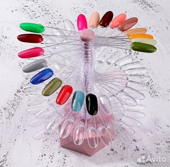 Набор: палитра для гель лаков и полигель