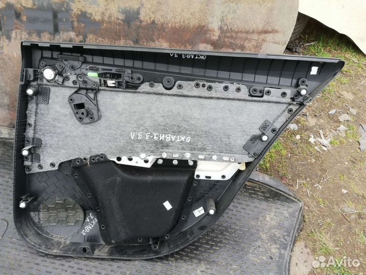 Дверная карта задняя Шкода октавия 3 а7