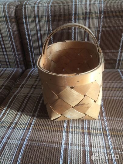 Лукошко из щепы СССР