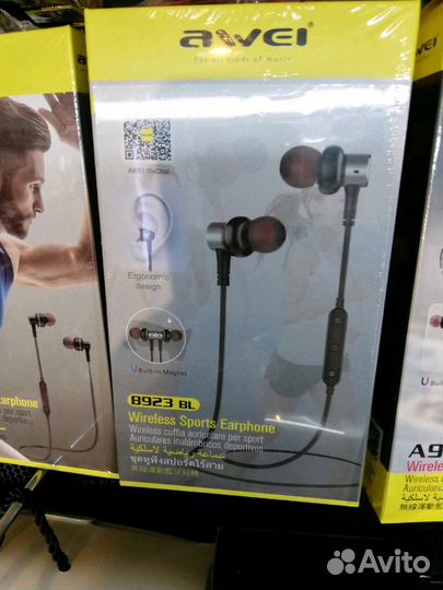 Беспроводные наушники Awei B923bl(Black)