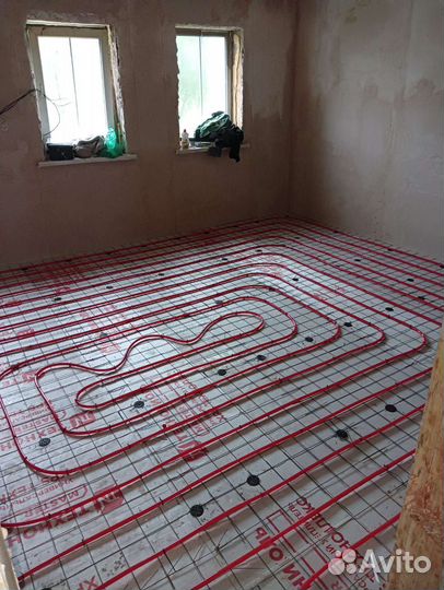 Монтаж отопления, электромонтаж