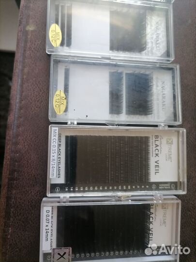 Ресницы для наращивания бу