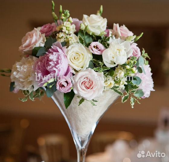 Ваза бокал новая в упаковке, всего 4 шт