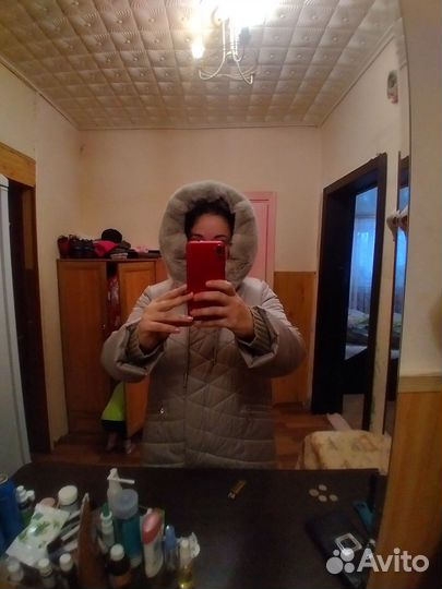 Пуховик женский 54,56