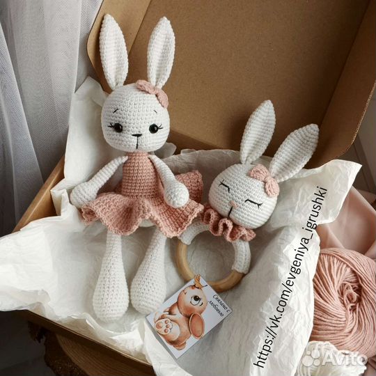 Вязаные игрушки ручной работы