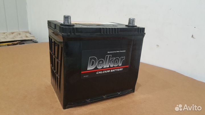 Аккумулятор бу delkor 75D23L 65Аh, 570А