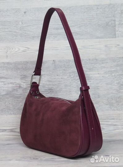 Женская сумка натуральная замша Италия Арт 27048