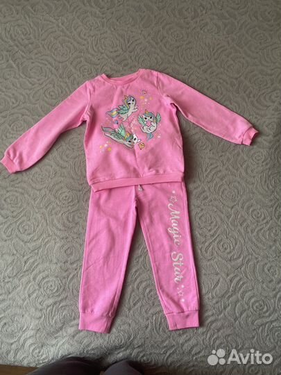 Спортивный костюм для девочки 110 116