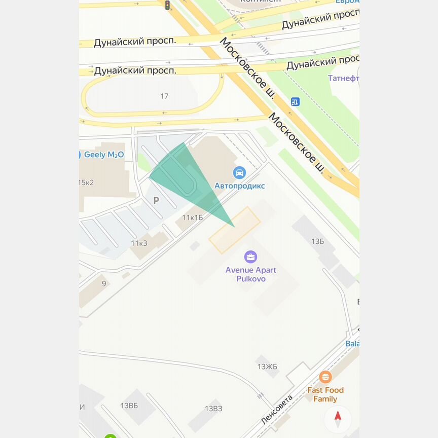 Апартаменты-студия, 20 м², 10/16 эт.