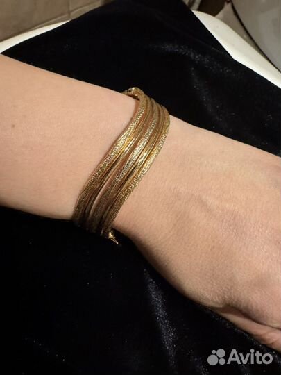 Росскошный браслет 750 пробы