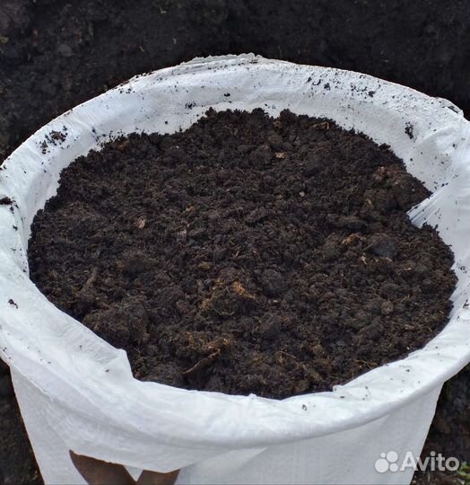 Торф в мешках