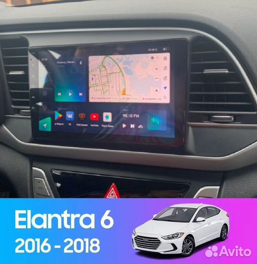 Штатная андроид магнитола Teyes Hyundai Elantra 6