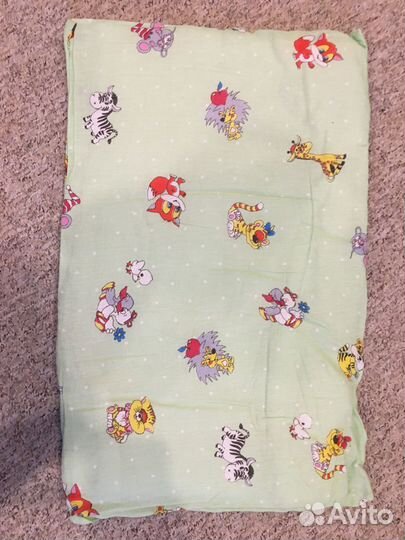 Бортики на кроватку+постельное бельё