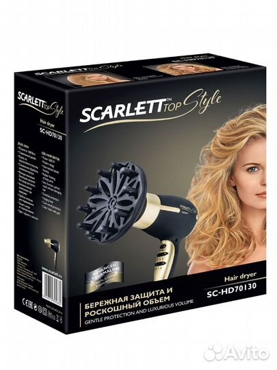 Фен для волос Scarlett Top Style SC-HD70I30