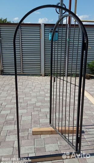 Дверь металлическая арочная