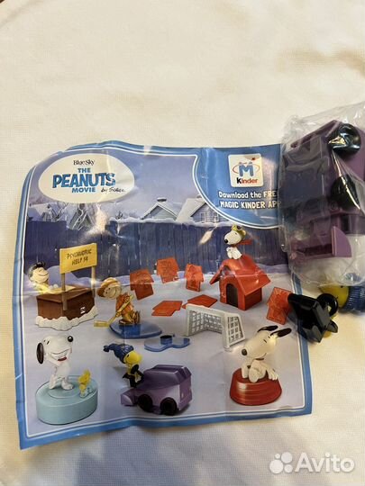 Игрушка Kinder Maxi the Peanuts movie