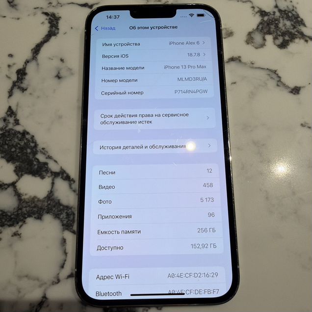 iPhone 13 Pro Max, 256 ГБ