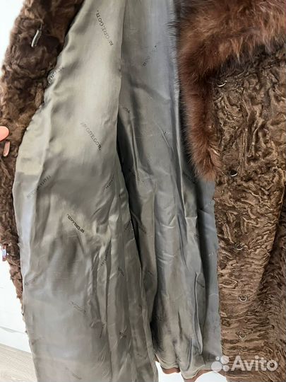 Шуба каракуль