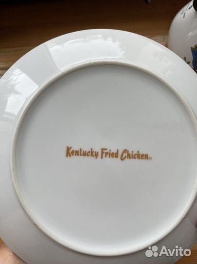 Тарелки KFC Christmas 2012, 2015, 2016 год