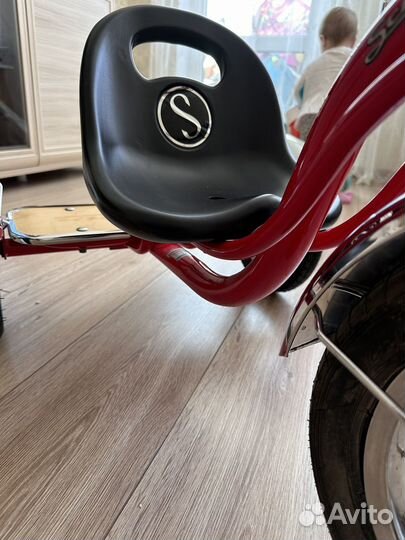 Детский трехколесный велосипед новый