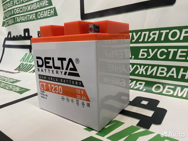 Аккумулятор Delta CT 1230