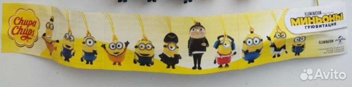 Миньоны из шаров чупа чупс макдональдс