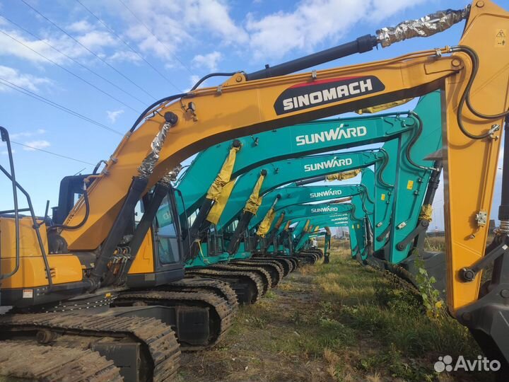 Гусеничный экскаватор SINOMACH GE210H, 2023