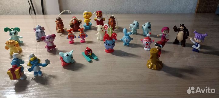 Игрушки из киндер сюрприз