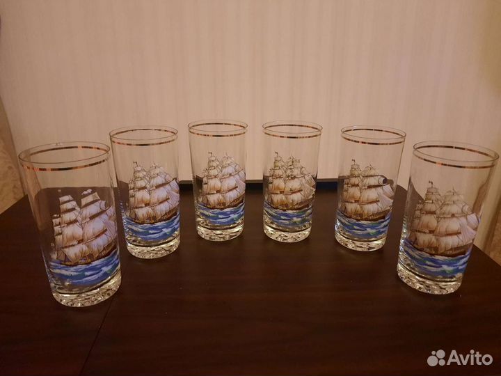 Стаканы Богемия.Чехословакия